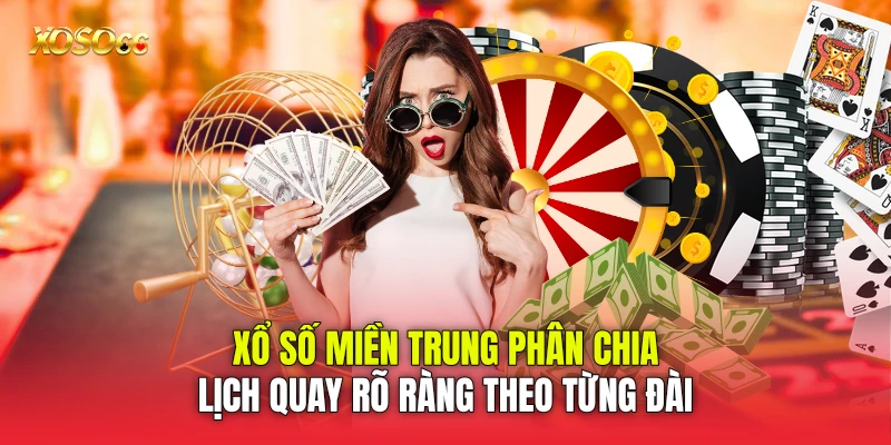 Xổ số miền Trung phân chia lịch quay rõ ràng theo từng đài Xổ số miền Trung phân chia lịch quay rõ ràng theo từng đài